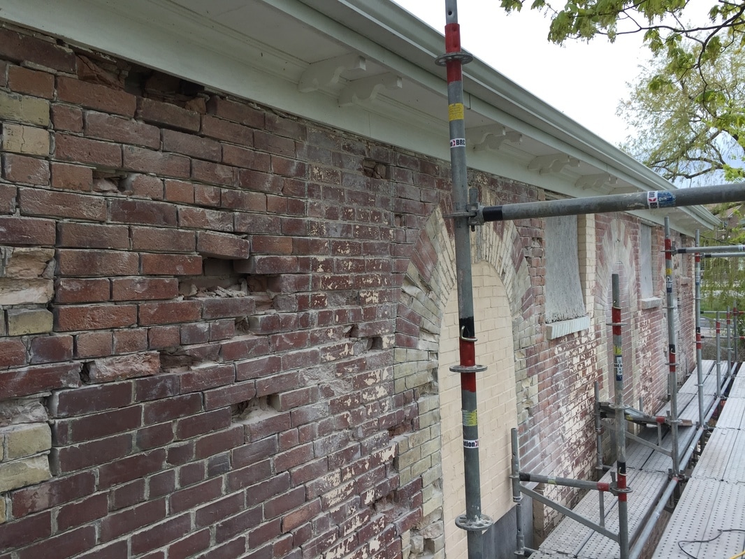 Brick and masonry restoration by DinoMac Masonry in Prince Edward Island