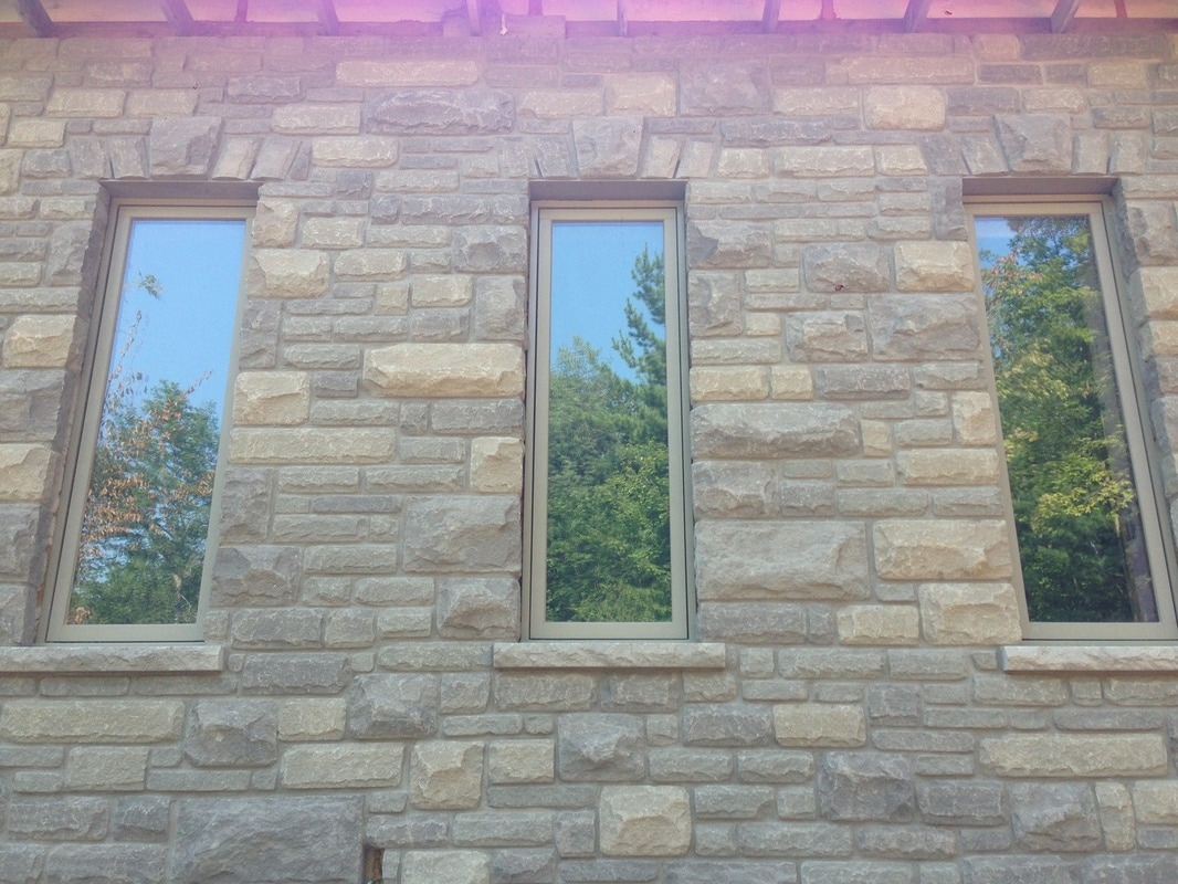 Full-bed natural stone masonry and traditional stonework in PEI